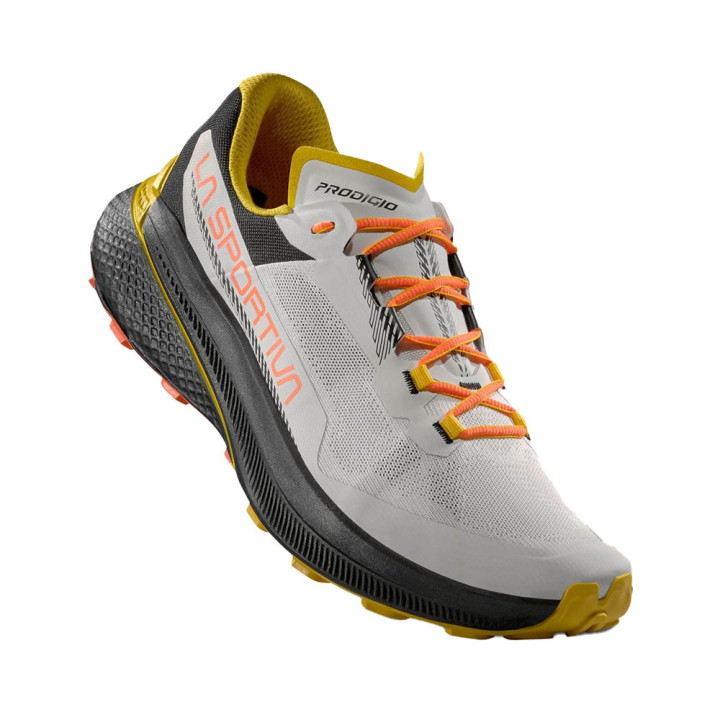 La Sportiva Prodigio Chalk Nero - Scarpe Trail Running Uomo