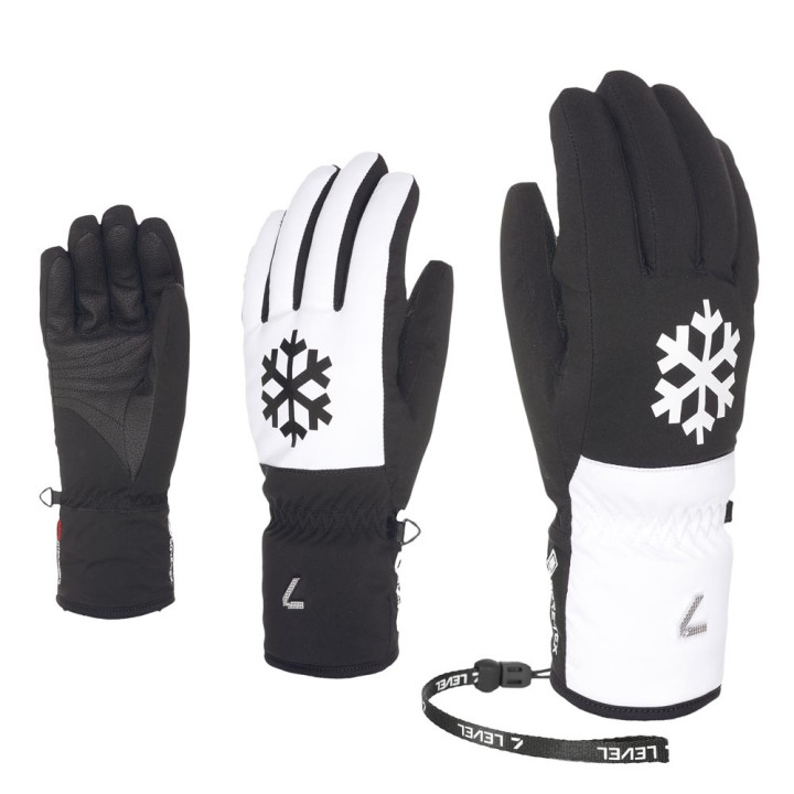 Level Astra GORE-TEX Bianco - Guanti Sci Donna