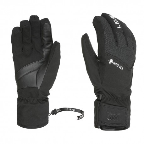 Level Pilot GORE-TEX Nero - Guanti Sci Uomo