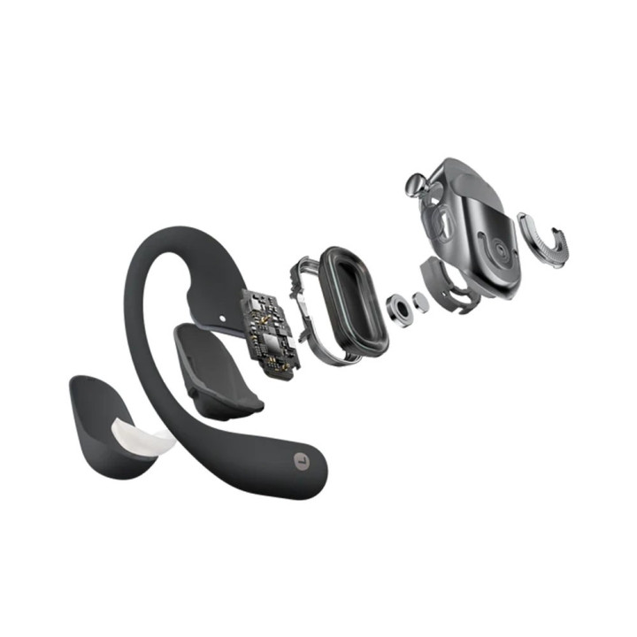 Shokz Openfit 2 Cuffie A Conduzione Ossea Nero