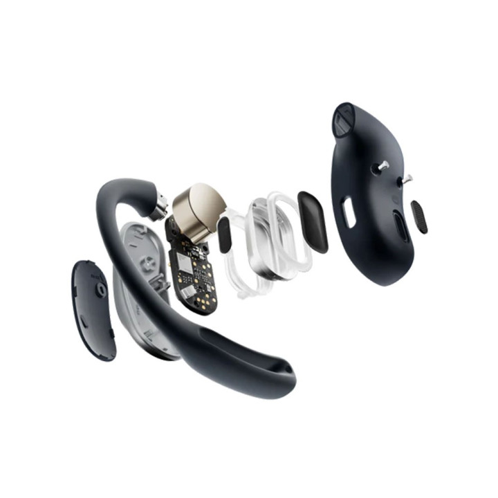 Shokz Openfit Air Cuffie A Conduzione Ossea Nero