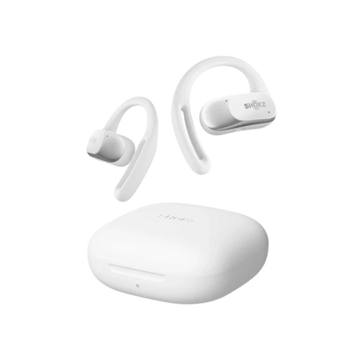 Shokz Openfit Air Cuffie A Conduzione Ossea Bianco