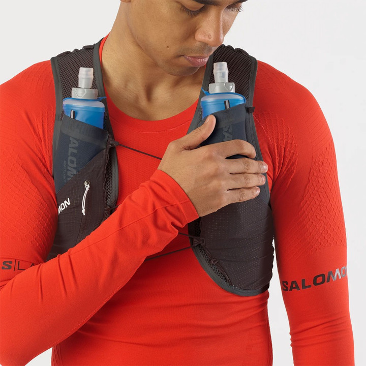 Salomon Zaino Trail Running S Lab Pulsar 3 Nero Bianco