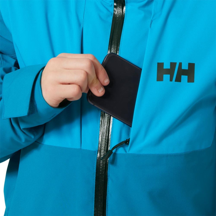 Helly Hansen Alpha Azzurro - Giacca Sci Bambino