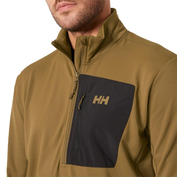 Helly Hansen Versalite 1/2 Zip Nero - Pile Uomo