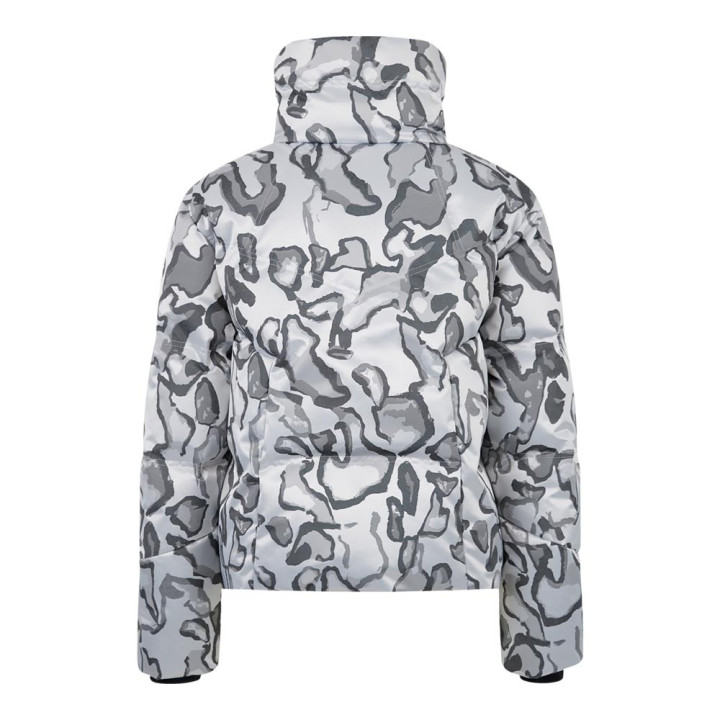 Sportalm Camouflage Luanda Argento - Piumino Sci Donna