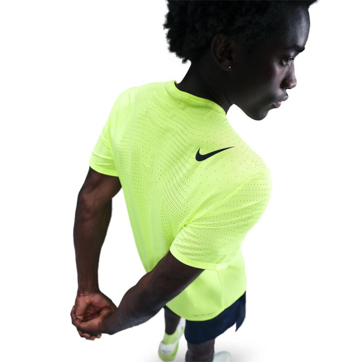 Nike Aeroswift Maglia Running  Df Aerovolt Nero Uomo
