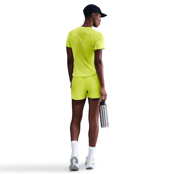 Nike Swift Maglia Running  Dri-Fit Cyber Volt Reflective Argento Donna