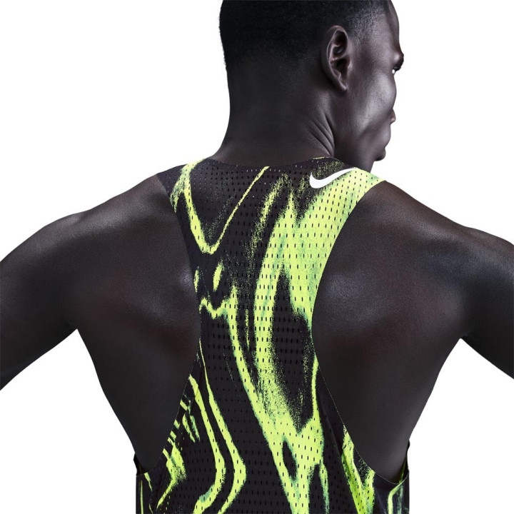 Nike Aeroswift Canotta Areohakone Ekiden Volt Nero Uomo