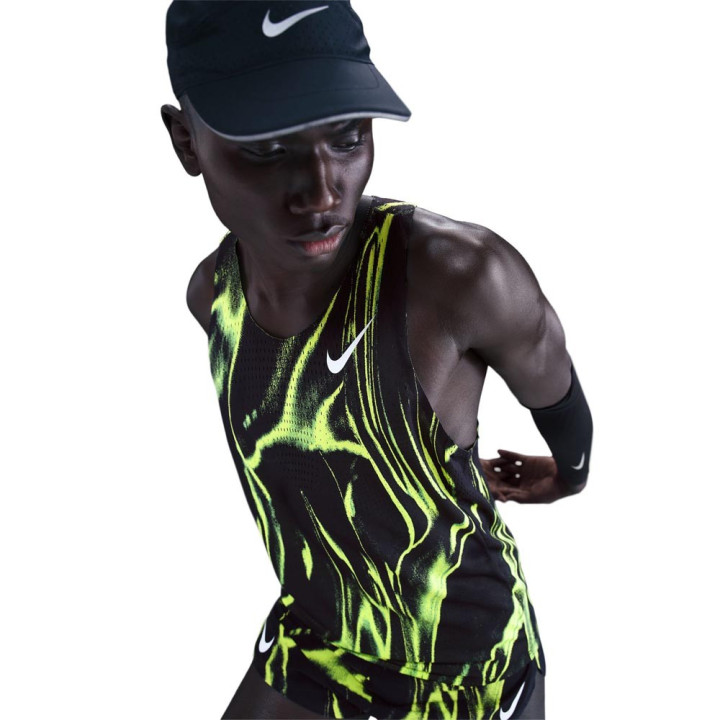 Nike Aeroswift Canotta Areohakone Ekiden Volt Nero Uomo