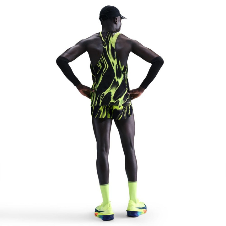 Nike Aeroswift Pantaloncini Running 2" Areohakone Ekiden Volt Nero Uomo
