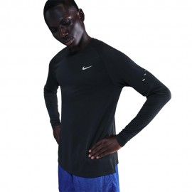 Stride Maglia Running Crewneck nero