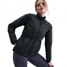 Swift Giacca Running Filled nero Reflective argento
