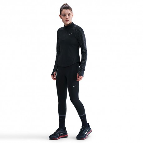 Nike Tempo Flash Tight 7 8 Nero Reflective Argento Donna