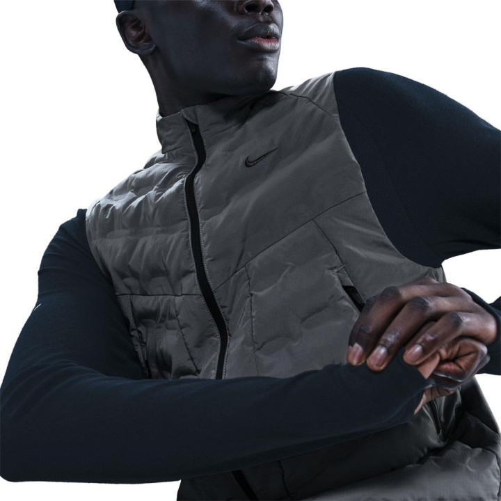 Nike Nike Gilet Running Filled Reflect Reflect Argento Uomo