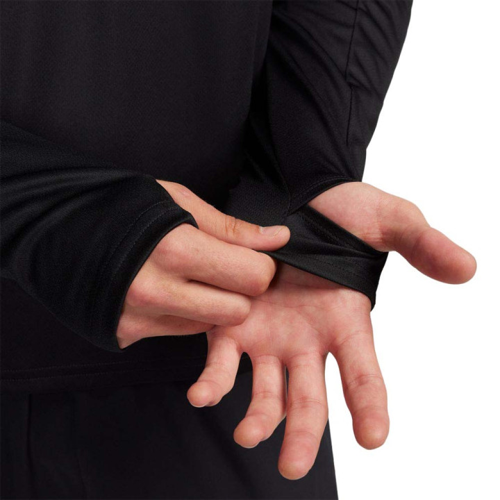 Nike Pacer Maglia Running Nero Argento Reflective Uomo