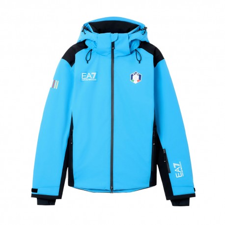 EA7 Emporio Armani Fisi Azzurro - Giacca Sci Uomo