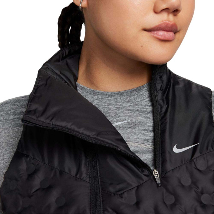 Nike Therma-Fit Adv Repel Aeroloft Gilet Running Rpl Therma-Fit Nero Donna