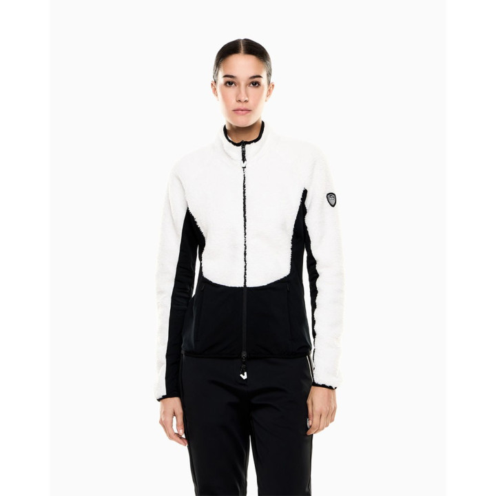 EA7 Emporio Armani Cortina Bianco - Pile Donna