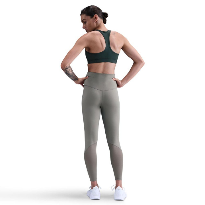Nike Swoosh A Sostegno Medio Reggiseno Sportivo Verde Donna