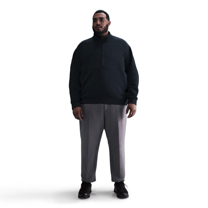 Nike 24.7 Impossiblysoft Felpa Palestra Mezza Zip Nero Uomo