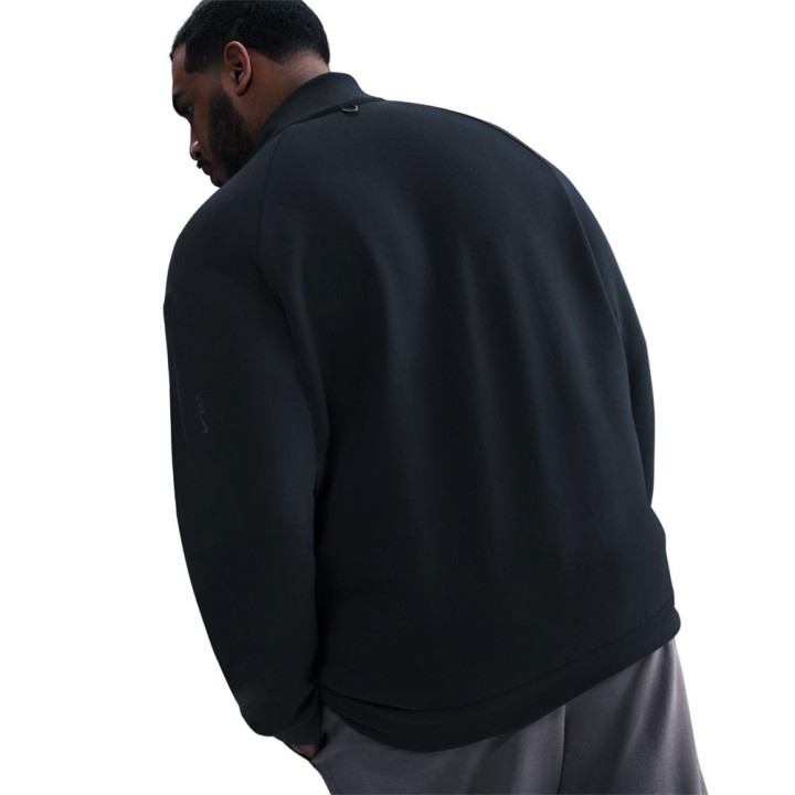 Nike 24.7 Impossiblysoft Felpa Palestra Mezza Zip Nero Uomo