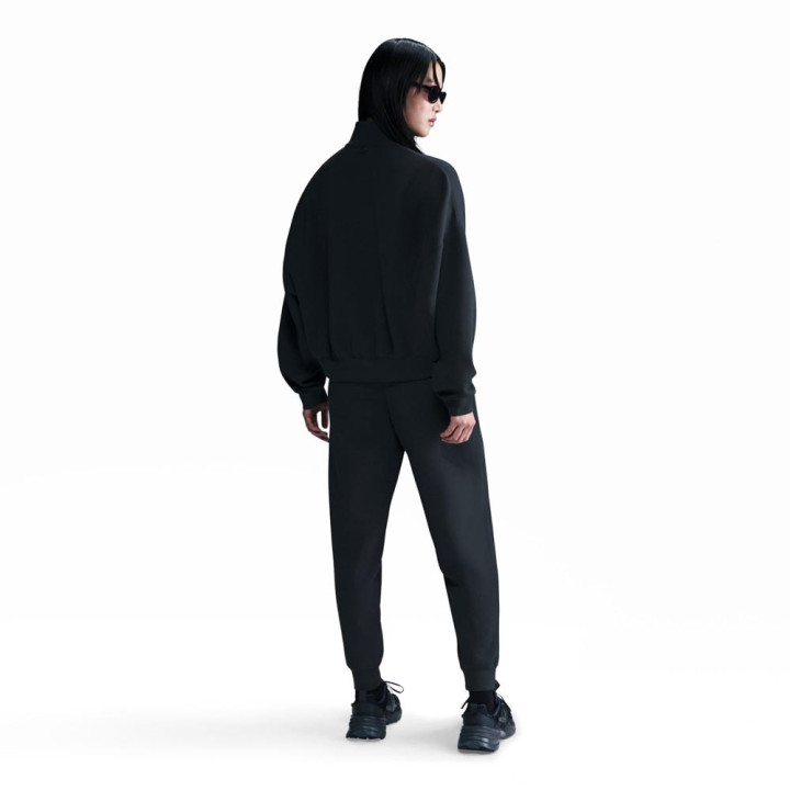 Nike 24.7 Impossiblysoft Felpa Palestra Mezza Zip Nero Donna