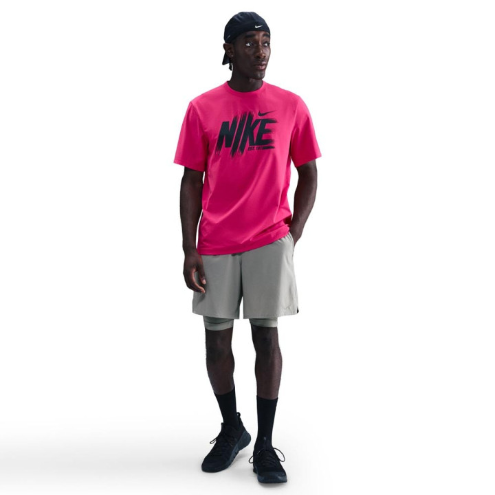 Nike Hyverse Maglietta Palestra Rosso Uomo
