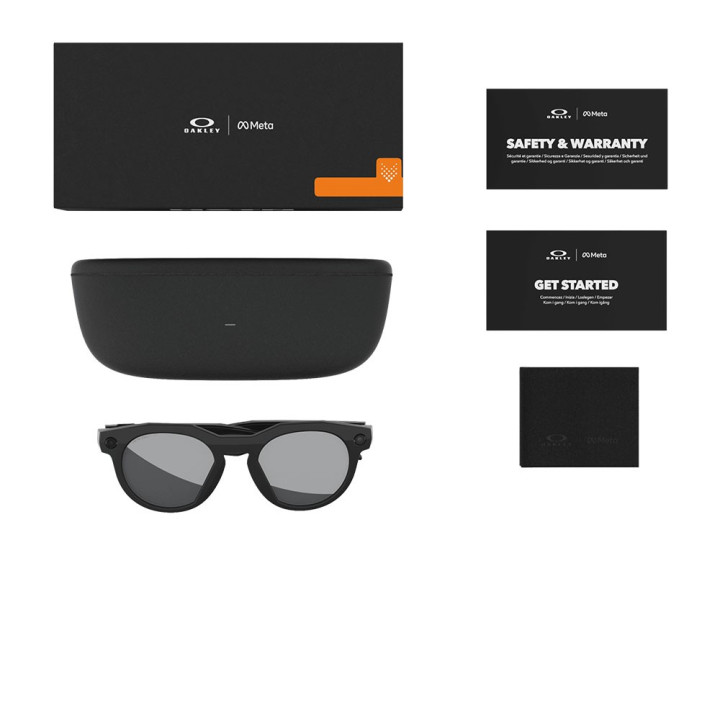 Oakley Occhiali Hstn Meta Nero Prizm Blk Pol