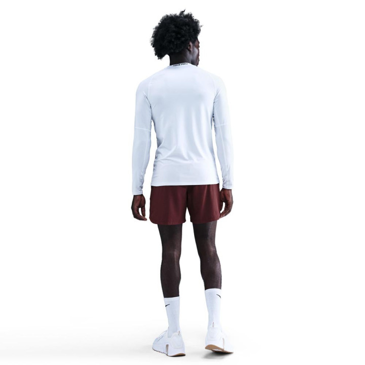 Nike Pro Training Shorts Sportivi Bordeaux Uomo