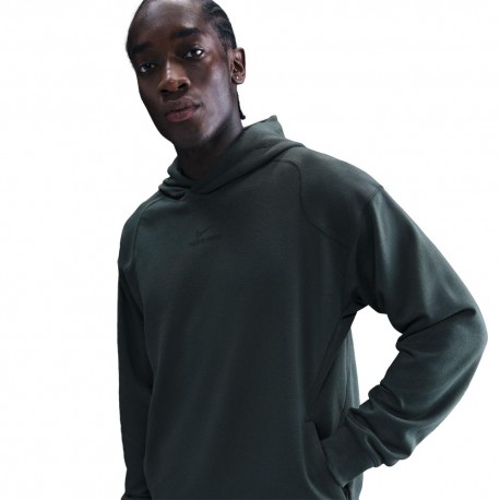 Nike Pro Felpa Palestra Con Cappuccio Pro Verde Uomo