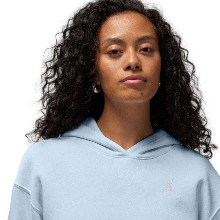 Nike Jordan Brooklyn Felpa Bianco Donna