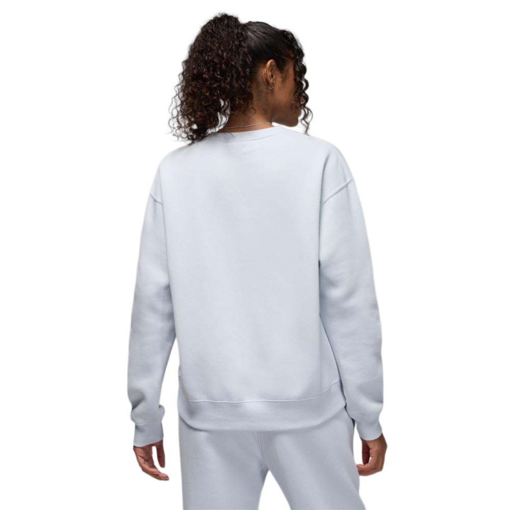 Nike Jordan Brooklyn Felpa Girocollo Bianco Donna