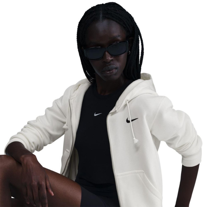 Nike Sportswear Phoenix Felpa Bianco Donna