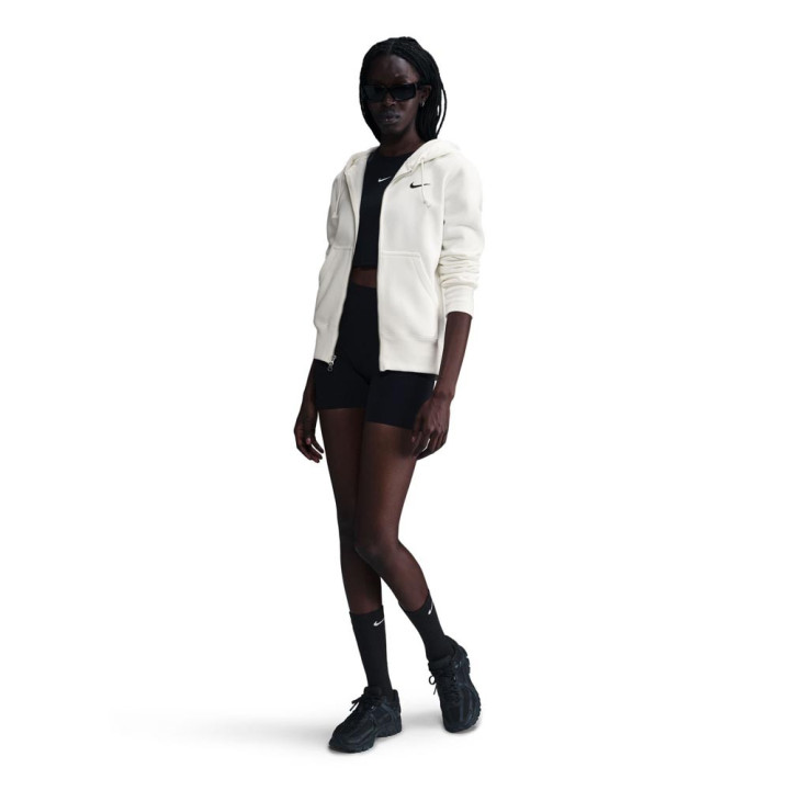 Nike Sportswear Phoenix Felpa Bianco Donna