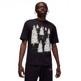 Jordan Brooklyn T-Shirt Holiday Gfx nero