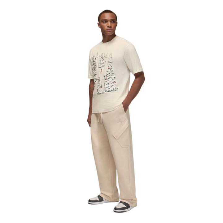 Nike Jordan Brooklyn T-Shirt Holiday Gfx Bianco Uomo