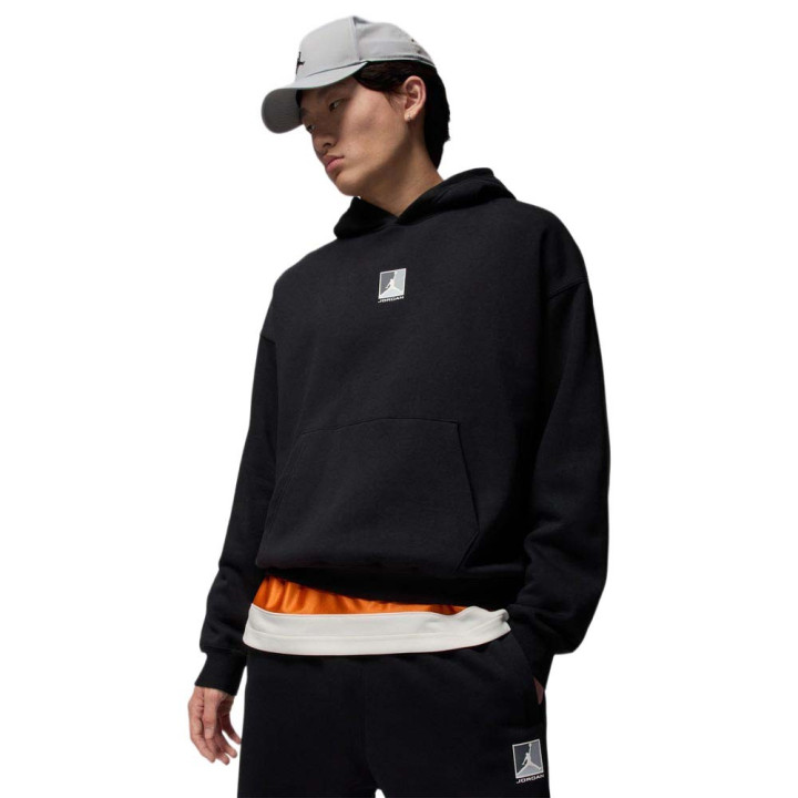Nike Jordan Brooklyn Felpa Gfx Nero Uomo