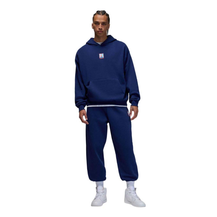 Nike Jordan Brooklyn Felpa Gfx Blu Uomo
