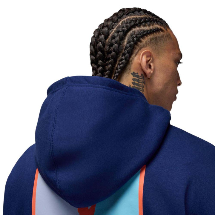 Nike Jordan Brooklyn Felpa Gfx Blu Uomo