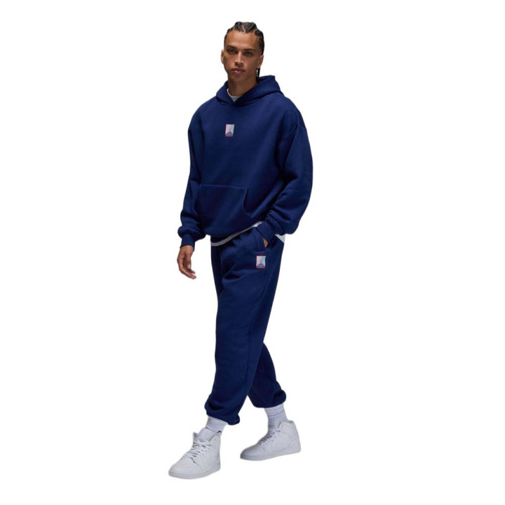 Nike Jordan Brooklyn Pantaloni Con Polsino Gfx Blu Uomo
