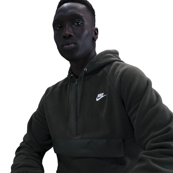 Nike Sportswear Club Felpa Polar Nero Uomo