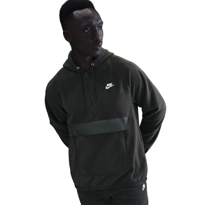 Nike Sportswear Club Felpa Polar Nero Uomo