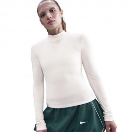 Sportswear Chill Knit Maglia Maniche Lunghe Dolcevita bianco