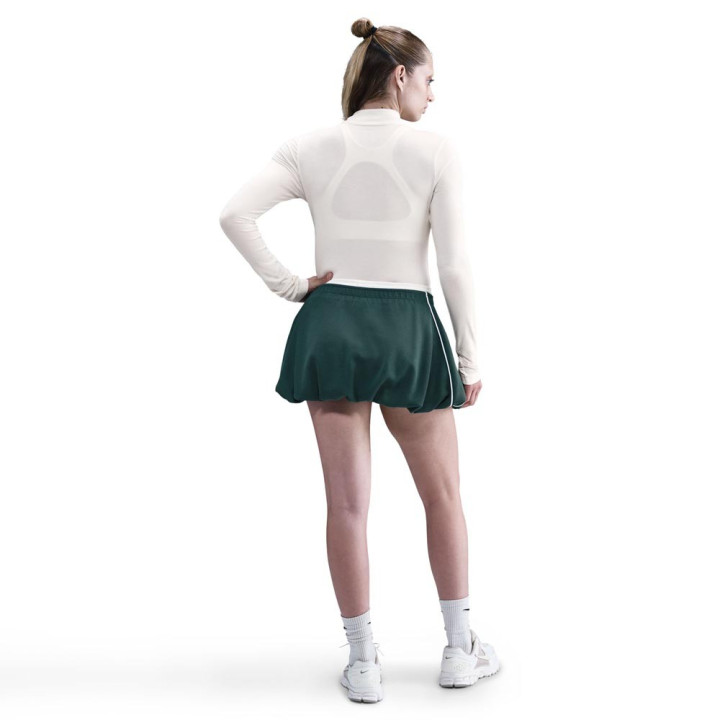 Nike Sportswear Chill Knit Maglia Maniche Lunghe Dolcevita Bianco Donna