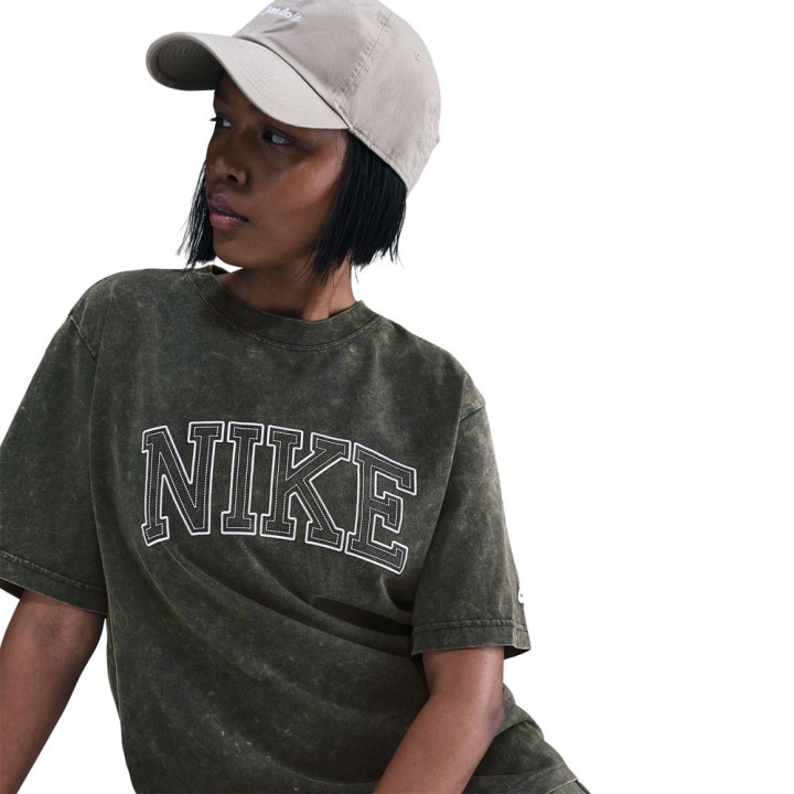 Nike Sportswear Classics T-Shirt Big Logo Nero Donna