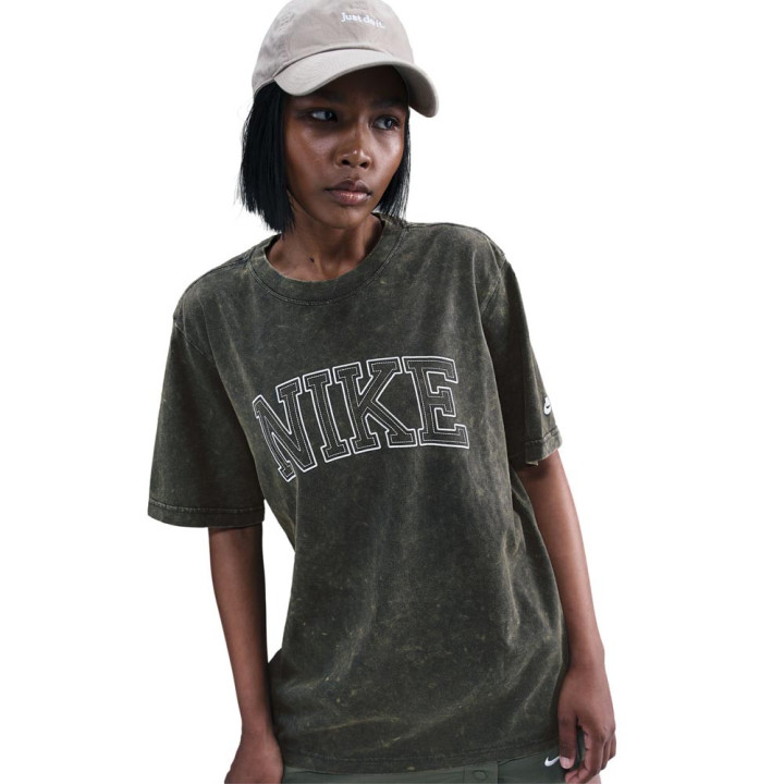 Nike Sportswear Classics T-Shirt Big Logo Nero Donna