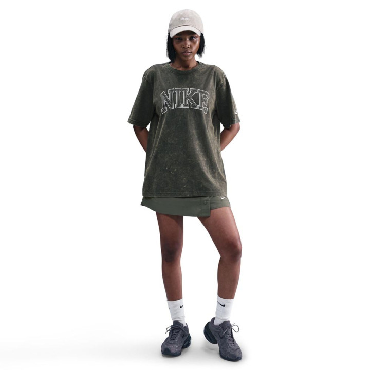 Nike Sportswear Classics T-Shirt Big Logo Nero Donna