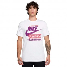 Sportswear T-Shirt bianco viola