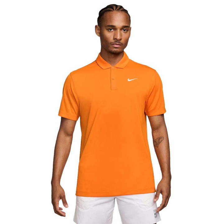 Nike Court Dri-Fit Polo Tennis Bright Ceramic Uomo